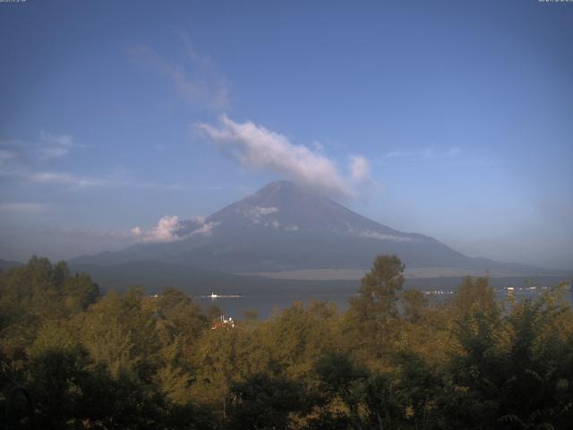 山中湖からの富士山