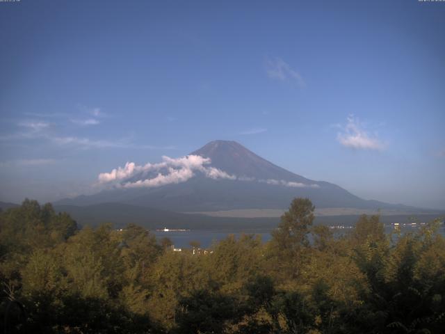 山中湖からの富士山