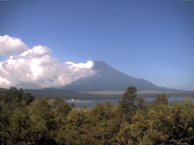 山中湖からの富士山