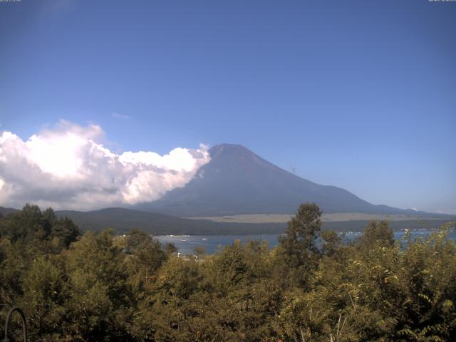 山中湖からの富士山