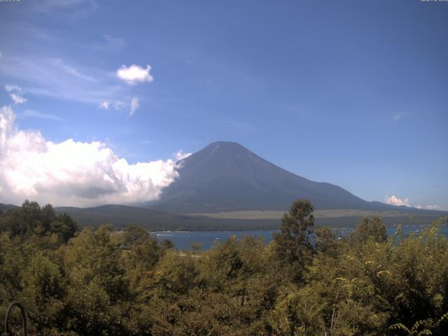 山中湖からの富士山