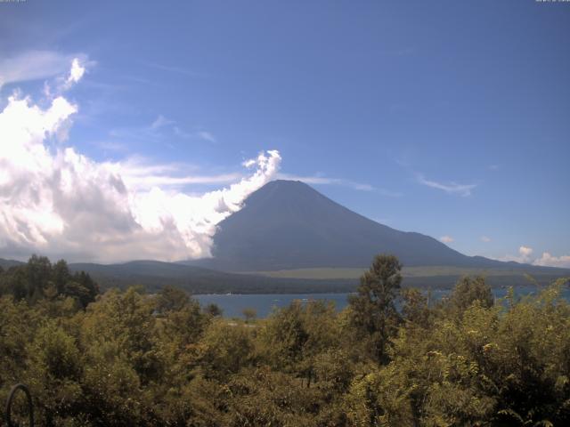 山中湖からの富士山