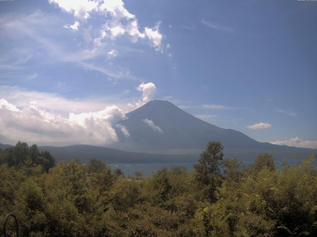 山中湖からの富士山