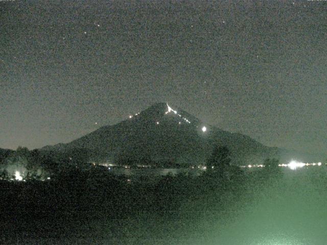 山中湖からの富士山