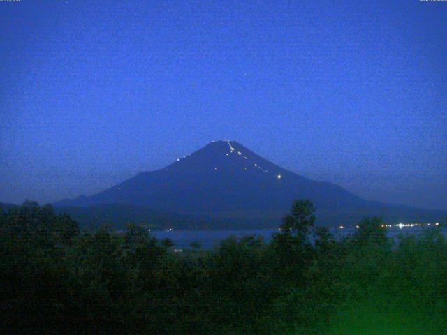 山中湖からの富士山