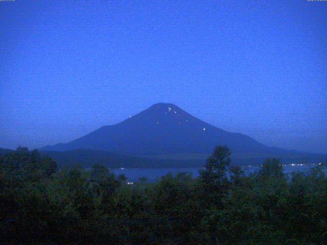 山中湖からの富士山