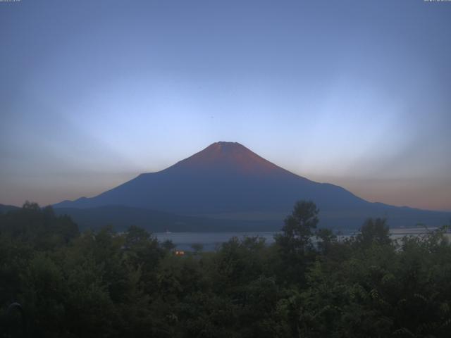 山中湖からの富士山