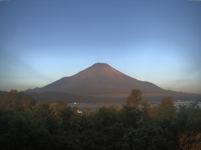 山中湖からの富士山