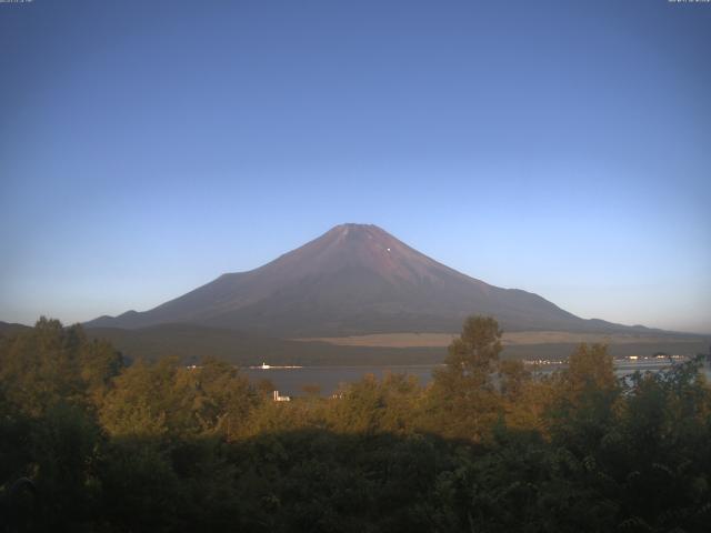 山中湖からの富士山