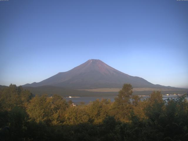 山中湖からの富士山