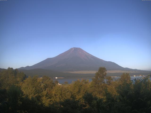 山中湖からの富士山