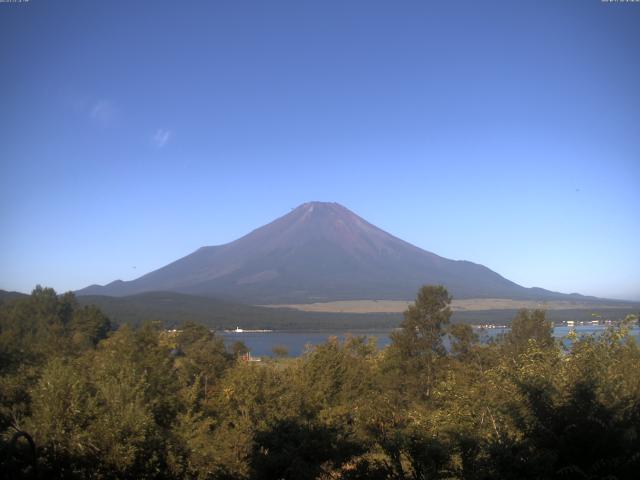 山中湖からの富士山