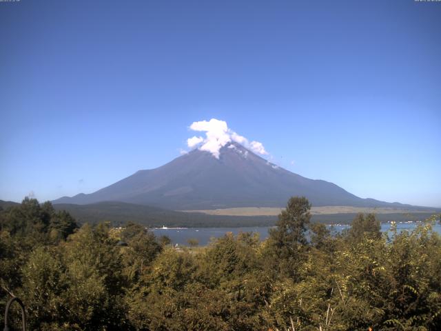 山中湖からの富士山