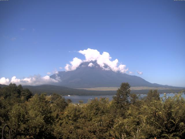 山中湖からの富士山