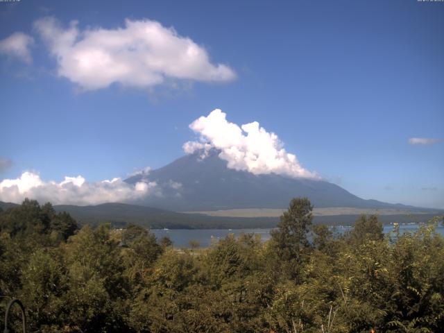 山中湖からの富士山