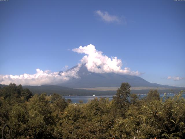 山中湖からの富士山