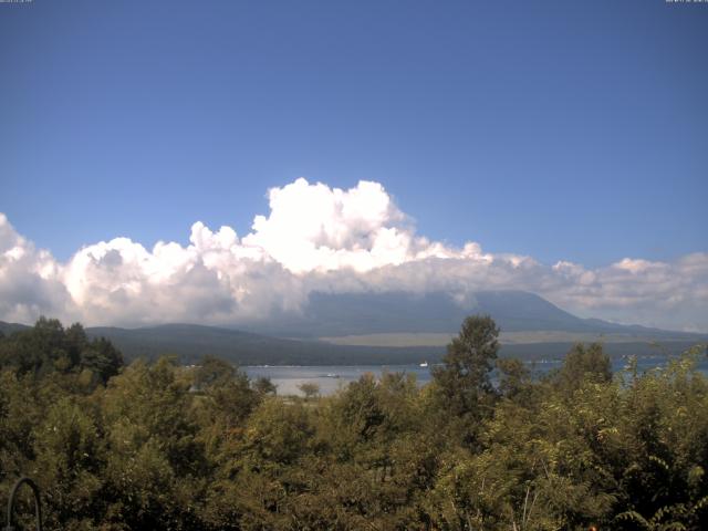 山中湖からの富士山