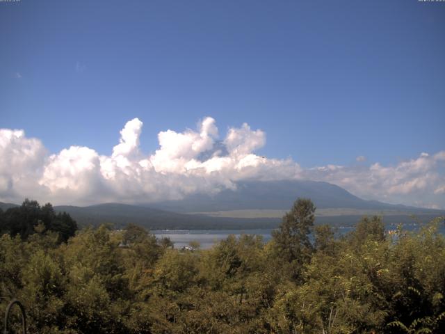 山中湖からの富士山