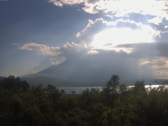 山中湖からの富士山