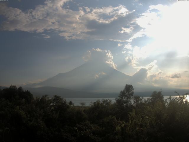 山中湖からの富士山