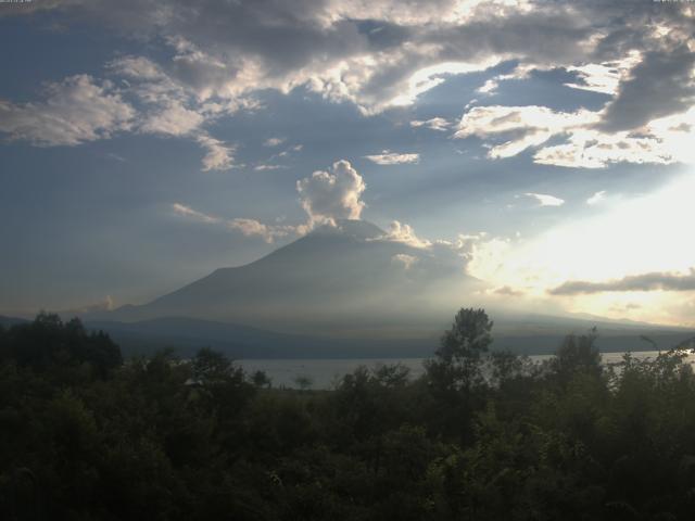 山中湖からの富士山