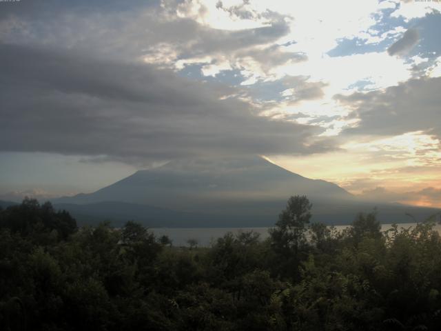 山中湖からの富士山