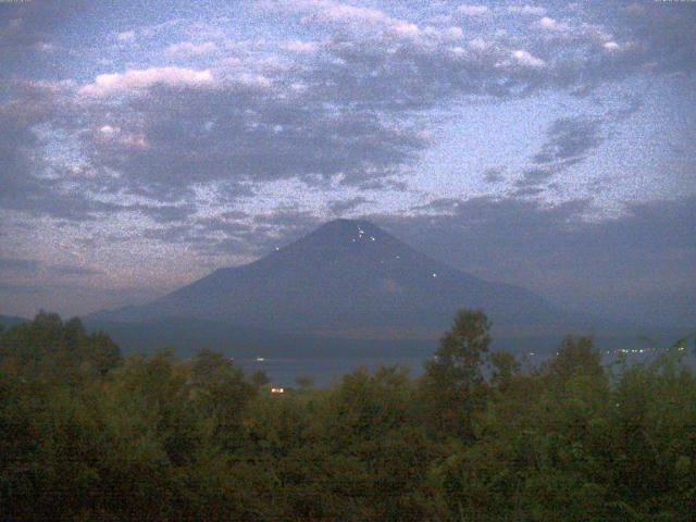 山中湖からの富士山