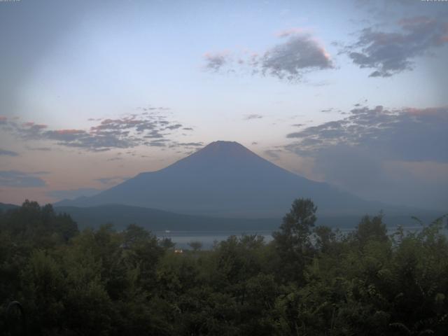 山中湖からの富士山