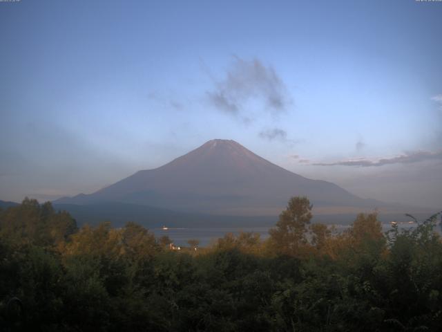 山中湖からの富士山