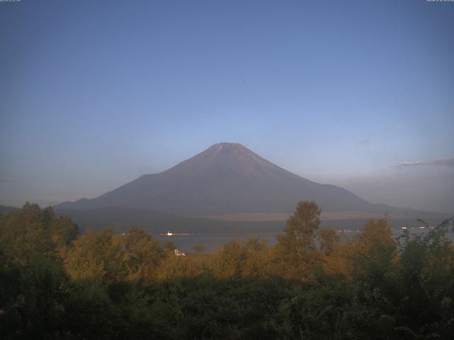 山中湖からの富士山