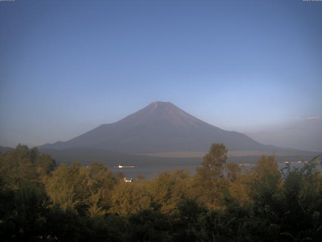 山中湖からの富士山