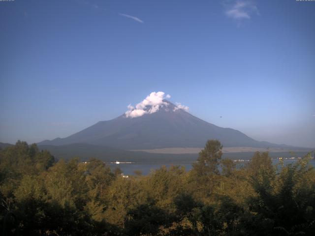 山中湖からの富士山