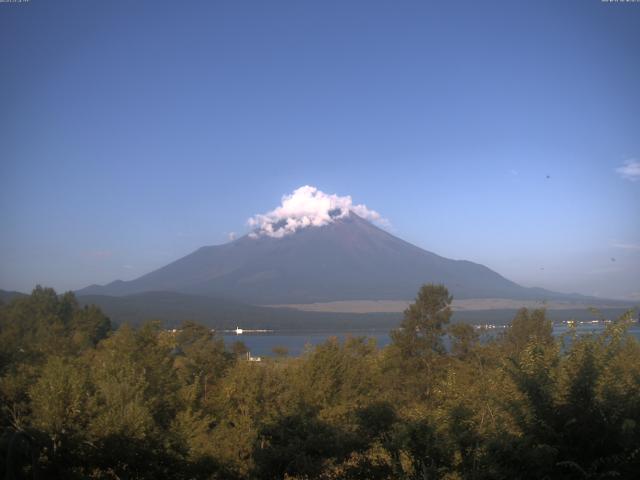 山中湖からの富士山