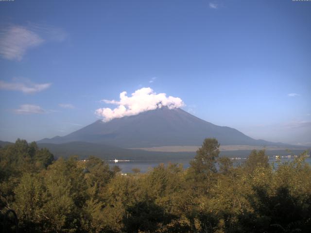 山中湖からの富士山