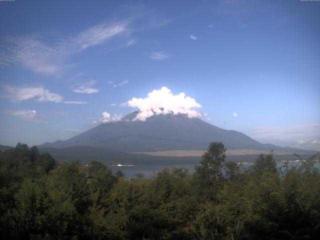 山中湖からの富士山