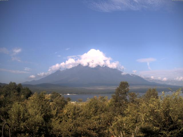 山中湖からの富士山