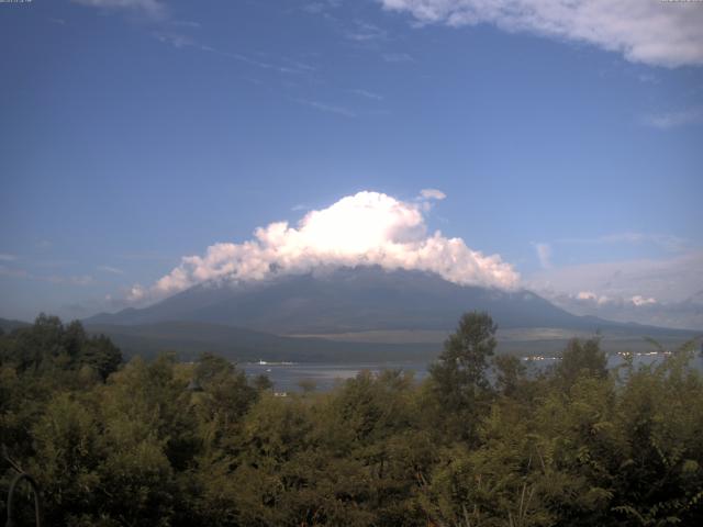 山中湖からの富士山