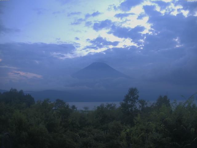 山中湖からの富士山