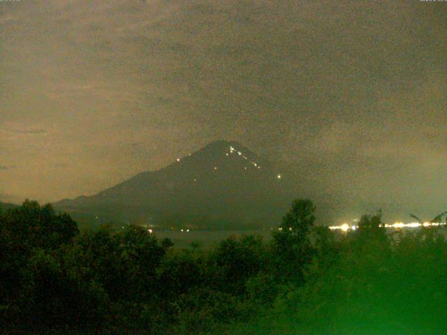 山中湖からの富士山