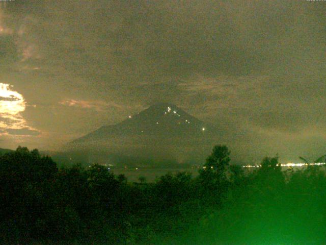 山中湖からの富士山