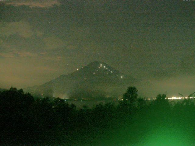 山中湖からの富士山