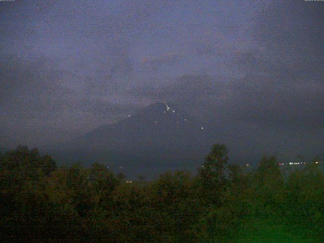 山中湖からの富士山