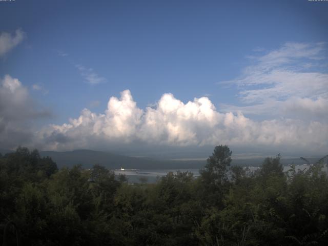 山中湖からの富士山