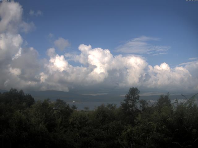 山中湖からの富士山