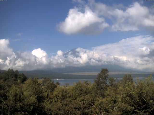 山中湖からの富士山