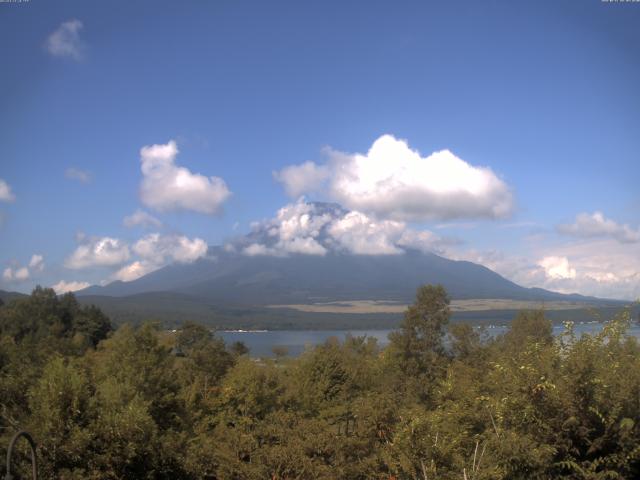 山中湖からの富士山