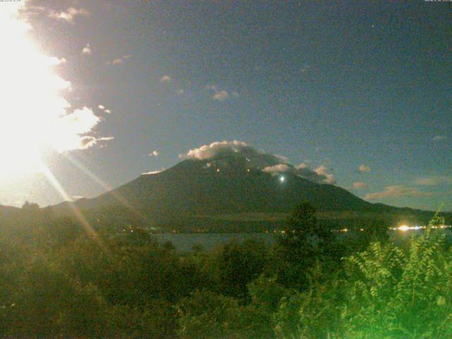 山中湖からの富士山