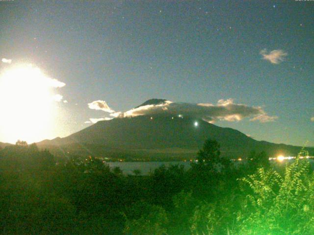 山中湖からの富士山