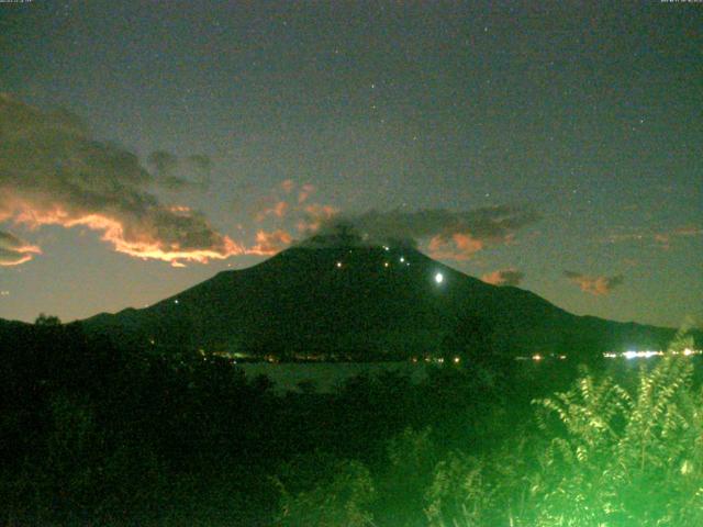 山中湖からの富士山