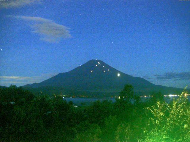 山中湖からの富士山